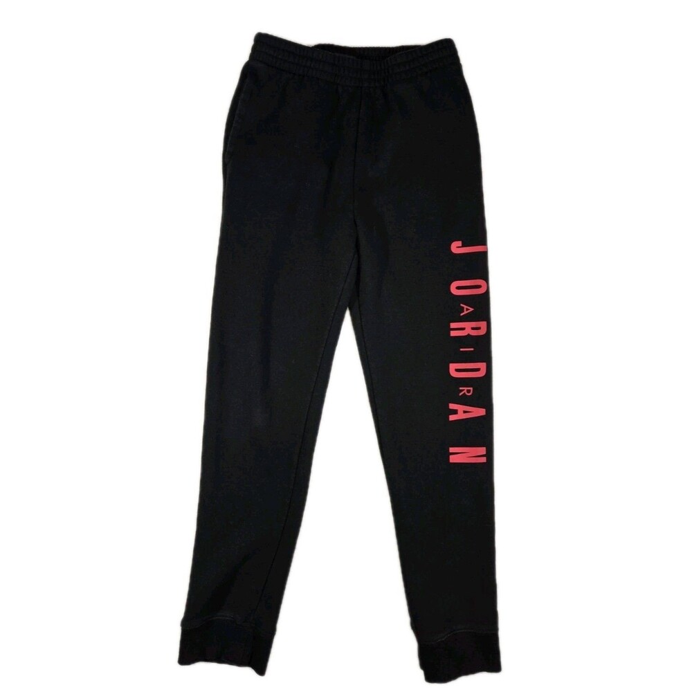 Boys Air Jordan Sweatpants Black XL 13/15 Yrs 25x27
